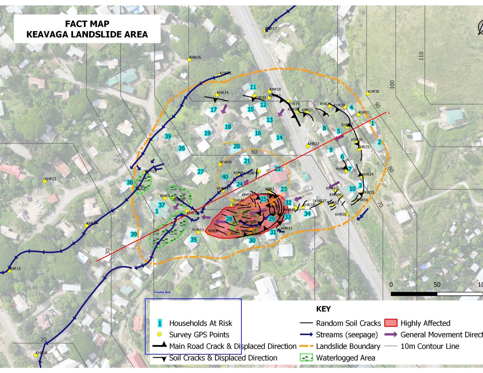 Hanuabada Bypass Road &mdash; Aerial Drone Survey & GIS — Port Moresby, National Capital District