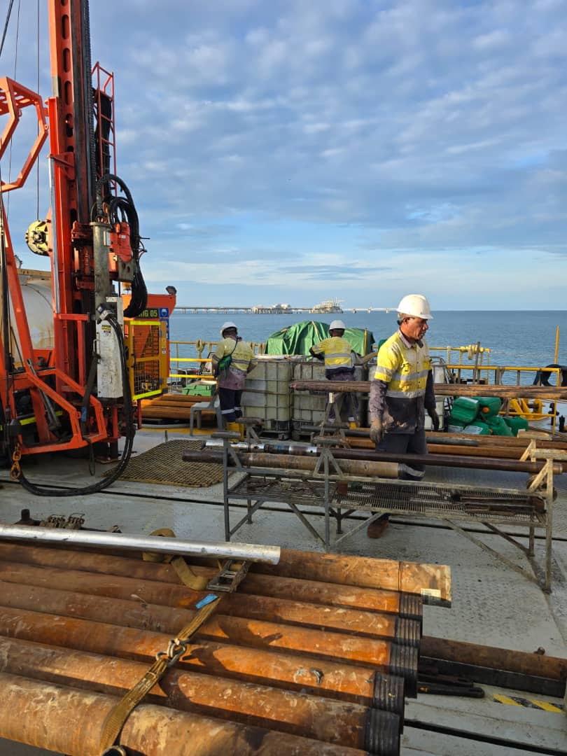 Offshore Geotechnical Drilling &mdash; LNG Plant Site
