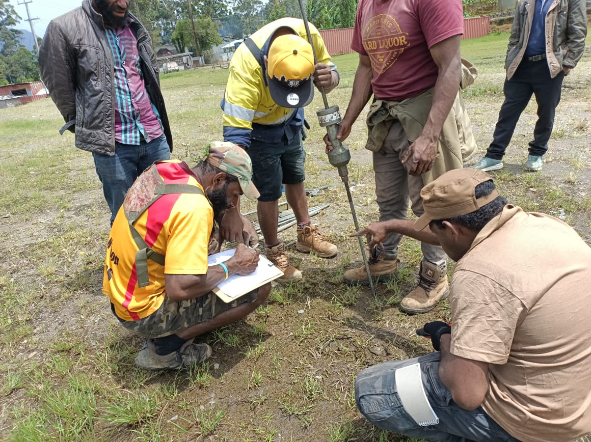 Wapenamanda District Building &mdash; Foundation Investigation — Wapenamanda, Enga Province
